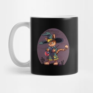 Witch cat Mug